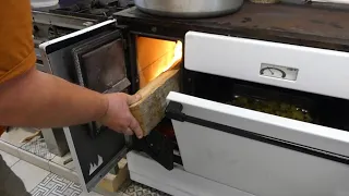 59# Cuisinière à bois : une démonstration magistrale !