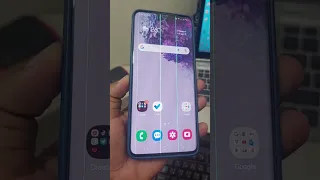 Green line on phone screen Samsung