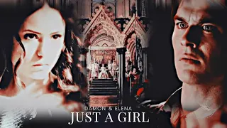 Damon & Elena || Just A Girl (AU)