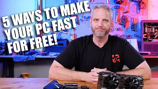 5 Ways to make your PC Faster for FREE!