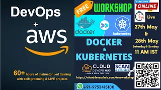 Free LIVE Docker Kubernetes and #Virtual Machines Weekend Workshop Part2/2 28th May 2023