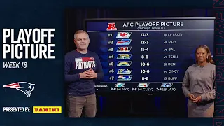 New England Patriots Week 18 Playoff Picture