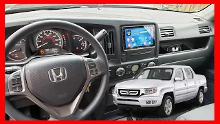 1st Gen Honda Ridgeline Custom Android Stereo and Bazooka Subwoofer Installation