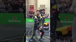 Daniel Ricciardo and his dance moves