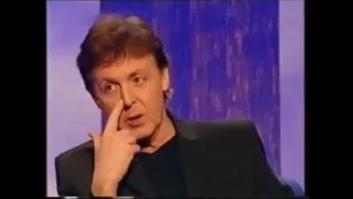 Paul McCartney talking about John Lennon and The Beatles