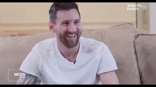 Journalist started crying because he fulfilled his dream of interviewing Messi...Messi's reaction 😲🤯