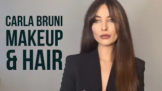 Carla Bruni - French Chic Makeup and Hair Tutorial