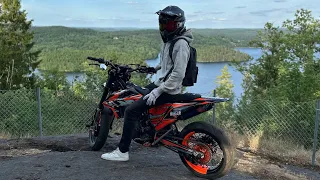 EPIC SUMMER NIGHT!! I KTM EXC 450