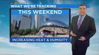 Chicago First Alert Weather: Increasing heat, humidity this weekend