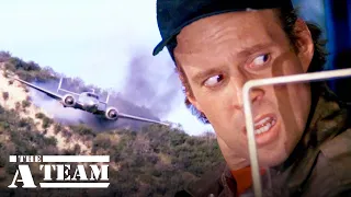 Murdock Flies a Damaged Plane | The A-Team