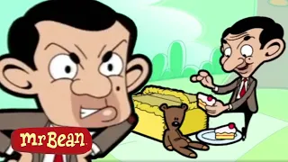 TEDDY CAKE | Mr Bean Cartoon Season 1 | Funny Clips | Mr Bean Cartoon World