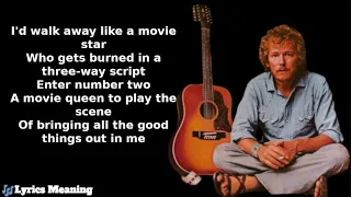 Gordon Lightfoot  - If You Could Read My Mind | Lyrics Meaning