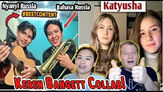 Mereka Terkejut 2 kali ketika Dinyanyiin Lagu & ngobrol pake bahasa mereka  OmeTV |Couple REACTION