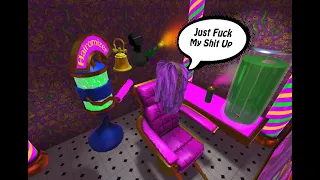 JFMSU Gameplay - the Virtual Reality Hairdressing "Game Just Fuck My Shit Up!"