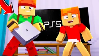 J’ACHÈTE LA PLAYSTATION 5 A MON FILS SUR MINECRAFT !! SOUKA PS5