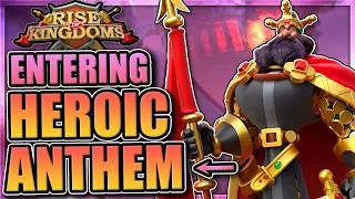 Entering Heroic Anthem KvK in Rise of Kingdoms [Maxing Crystal Mine and Research Center]