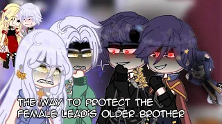 The way to protect the female lead's older brother react to Sylvia as Claudia/Rus/Eng