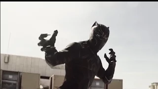 Black Panther @ Captain America Civil War | official featurette (2016) T'Challa Chadwick Boseman