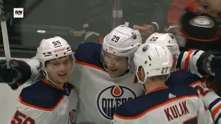 Leon Draisaitl scores 50th goal of the season April 3, 2022