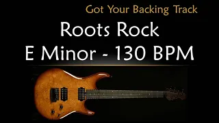 Backing Track - Roots Rock in E Minor