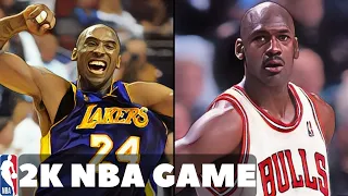 【NBA 2K22】'00-01' Los Angeles Lakers vs '97-98' Chicago Bulls PS4pro