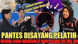 Pelatih Dibuat Kagum! Begini Cara Megawati Hengastri Ketika Menyalami Ko Hee Jin Pelatih Red Sparks