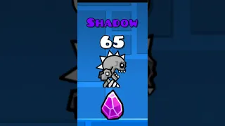 All Shard Achievements! | Geometry Dash #shorts