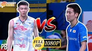 [1080P60FPS] ~ Lee Zii Jia VS Kanta Tsuneyama ~ Asia Championships 2022 ~ MS Quarter-Final