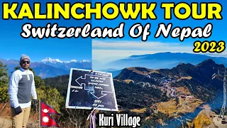Kalinchowk Nepal - Kalinchok Kuri Village Ep 5 | Hotel, Cable Car, Bhagwati Temple Kalinchowk Vlog