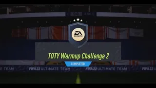 FIFA 22 SBC - TOTY WARMUP CHALLENGE 2! NO LOYALTY