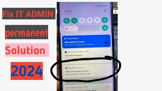 How To fix Device managed by admin | IT ADMIN remove 2024