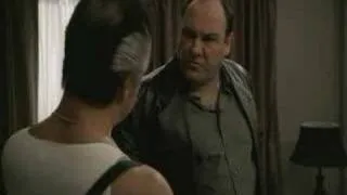 The Sopranos - Tony sees his painting at Paulies