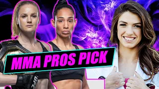 MMA Pros Pick ✅ Valentina Shevchenko vs. Taila Santos 👊 UFC 275