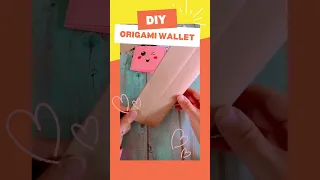 PAPER WALLET | How To Make A Paper Wallet - Easy Origami Wallet Tutorial - Dompet Kertas Origami