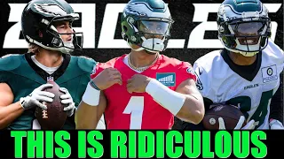 Jalen Hurts being OUTPLAYED by Kenny Pickett, STOP 🤬 Eagles got 6 FIRST Rounders this OFFSEASON!!