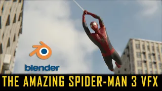 Blender Brings AMAZING SPIDER-MAN  3 to Life! A Jaw-Dropping Fan Animation