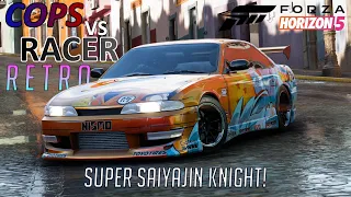Forza Horizon 5 Multiplayer | Cops VS Racer: Retro | Super Saiyajin Knight!