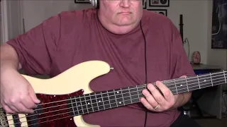 Steve Perry No Erasin Bass Cover with Notes & Tab