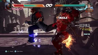 Hwoarang Triple Hunting Hawk Combo