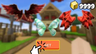 Playing On A Account With Rare Wings (Blockman Go)