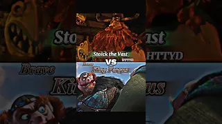 Stoick the Vast Vs King Fergus #meme #edit #disney #dreamworks #brave #httyd