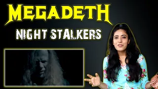 NEPALI GIRL REACTS TO MEGADETH | NIGHT STALKERS REACTION