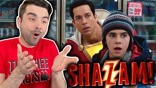 SHAZAM IS ABSOLUTELY HILARIOUS!! Shazam (2019) Movie Reaction First Time Watching!