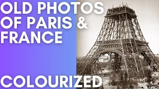 🇫🇷 Old Paris In Color: 1800s City of Lights Comes Alive! #france