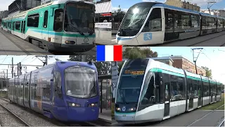 Les tramways de Paris - toutes les lignes | Paris trams - all models