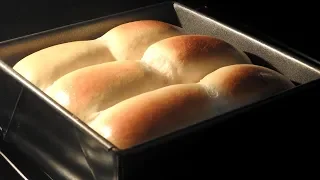 Soft Japanese Dinner Rolls Recipe | How To Make Fluffy Milk Rolls | ASMR