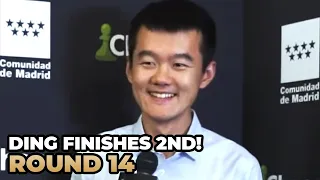 Ding Reacts To Beating Hikaru And Finishing 2nd