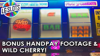 Wild Cherry - High Limit - Bonus Handpay Footage