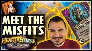 MEET THE MISFITS BUILD! - Hearthstone Battlegrounds