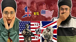 Indian Couple React to American Soldier (USA) vs British Soldier - Army/Military Comparison 2021